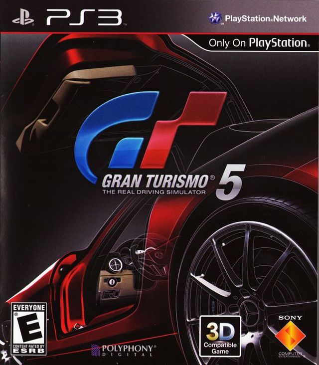 Game cover: Gran Turismo 5