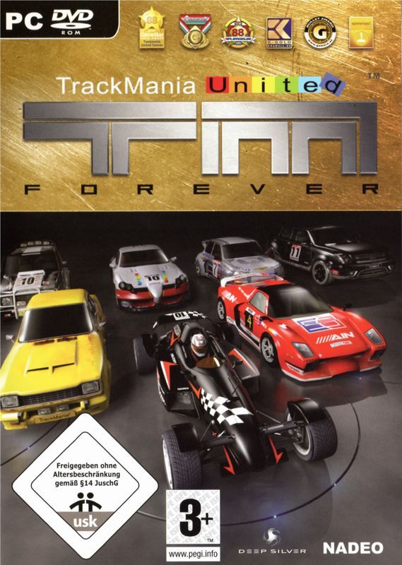 Game cover: TrackMania United Forever