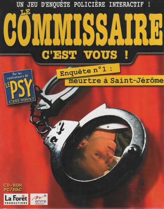 Game cover: Le Commissaire C'est Vous!