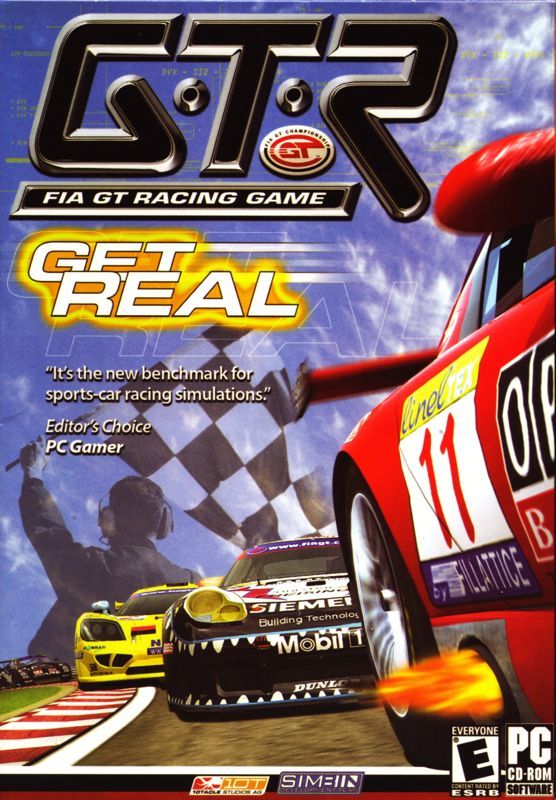 Game cover: GTR: FIA GT Racing Game