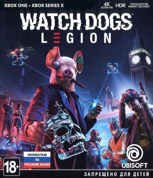 Game cover: Watch Dogs: Legion