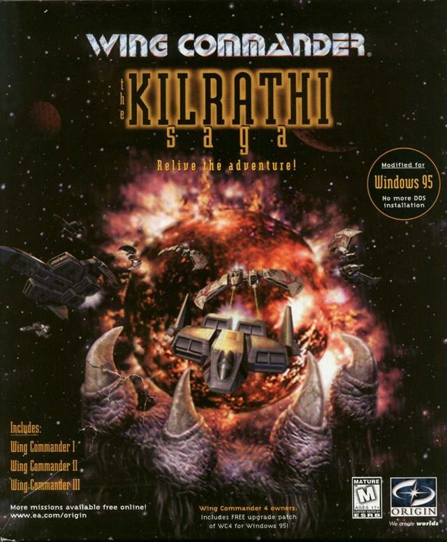 Game cover: Wing Commander: The Kilrathi Saga