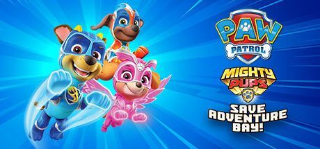 Game cover: PAW Patrol: Mighty Pups - Save Adventure Bay!