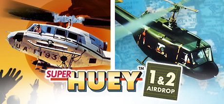 Game cover: Super Huey 1 & 2 Airdrop