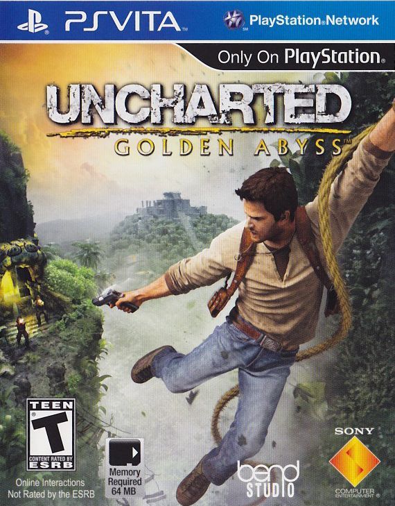 Game cover: Uncharted: Golden Abyss
