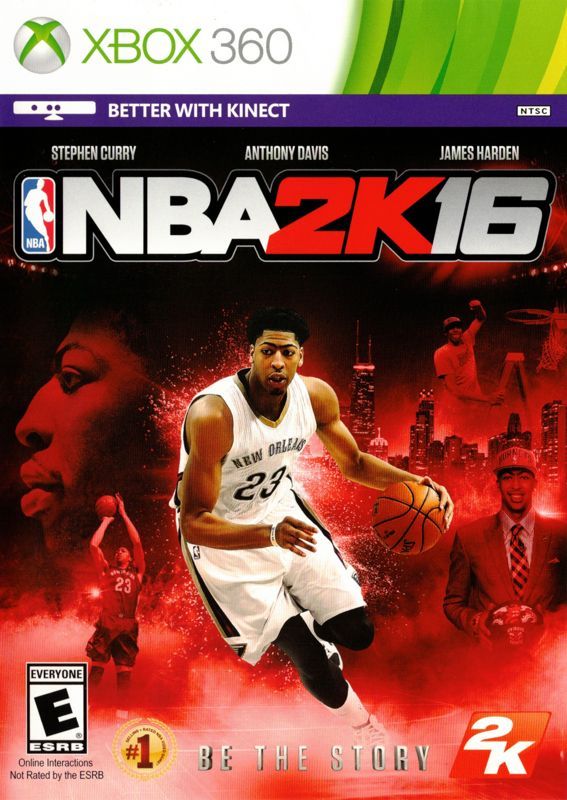 Game cover: NBA 2K16