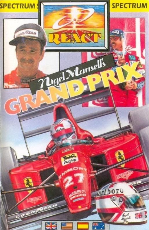 Game cover: Nigel Mansell's Grand Prix