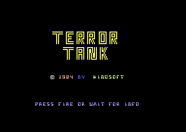Game cover: Terror Tank