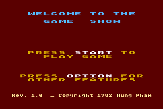 Game cover: Game Show