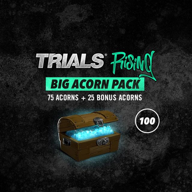 Game cover: Trials Rising: Big Acorn Pack - 75 Acorns + 25 Bonus Acorns