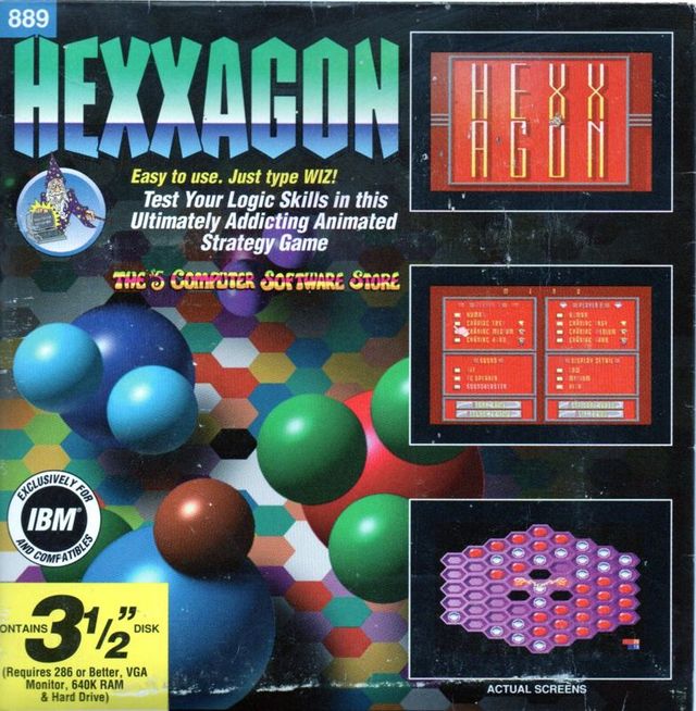 Game cover: Hexxagon