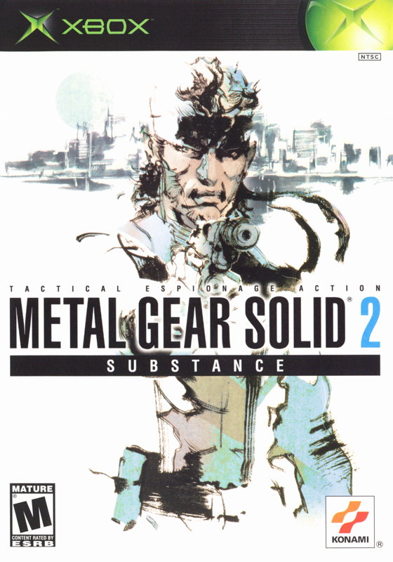 Game cover: Metal Gear Solid 2: Substance