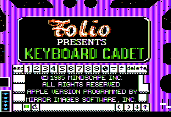 Game cover: Keyboard Cadet