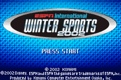 Game cover: ESPN International Winter Sports 2002