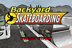 Game cover: Backyard Skateboarding