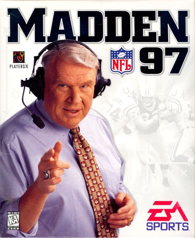 Game cover: Madden NFL 97