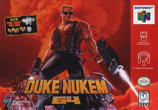Game cover: Duke Nukem 64