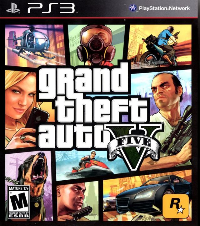Game cover: Grand Theft Auto V