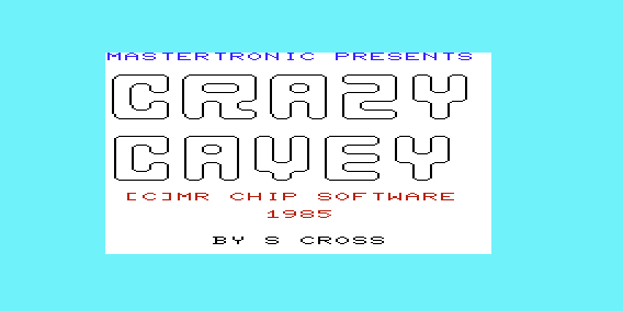 Game cover: Crazy Cavey