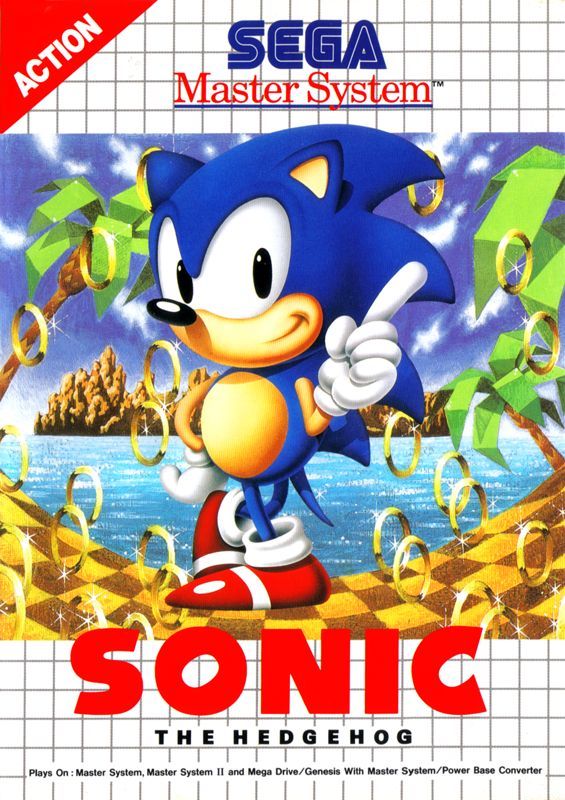 Game cover: Sonic the Hedgehog