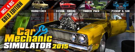 Game cover: Car Mechanic Simulator 2015: Gold Edition