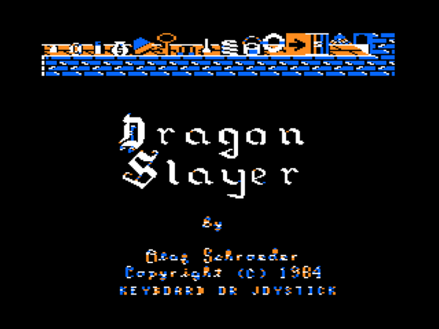 Game cover: Dragon Slayer