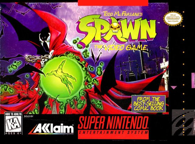 Game cover: Todd McFarlane's Spawn: The Video Game