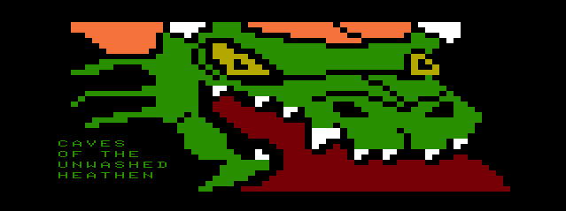 Game cover: Caves of the Unwashed Heathen