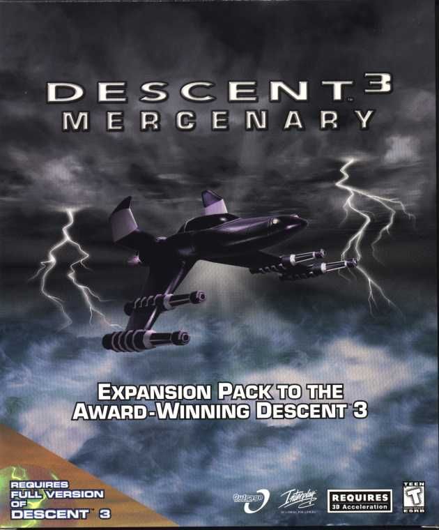 Game cover: Descent³: Mercenary