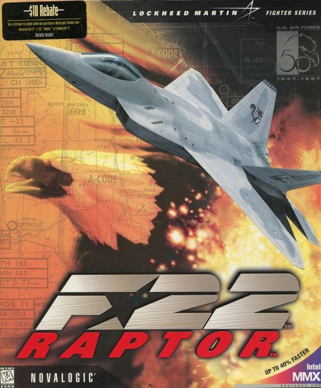 Game cover: F-22 Raptor