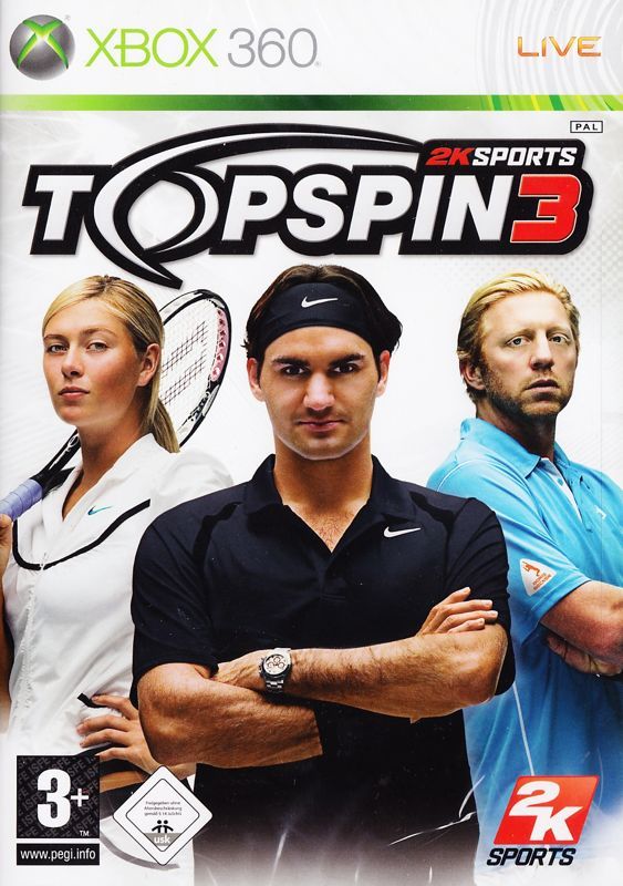 Game cover: Top Spin 3