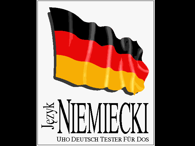 Game cover: Język Niemiecki: UHO Deutsch Tester für DOS (included game)