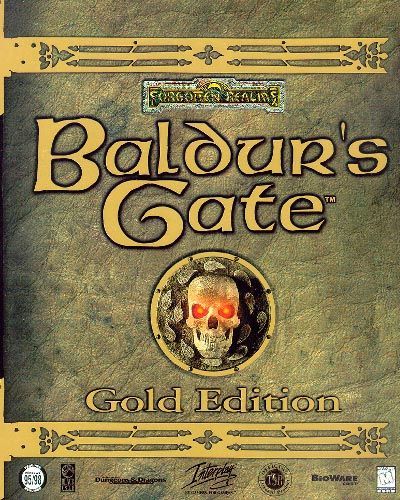 Game cover: Baldur's Gate (Gold Edition)