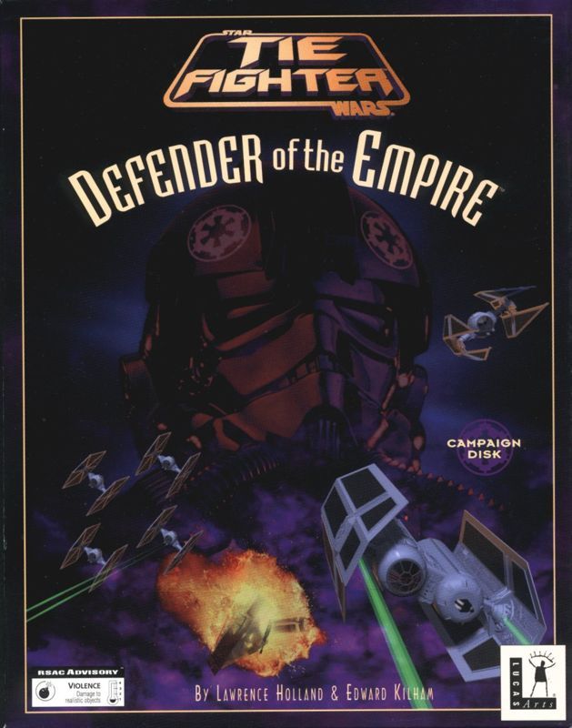 Game cover: Star Wars: TIE Fighter - Defender of the Empire
