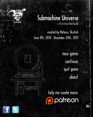 Game cover: Submachine Universe