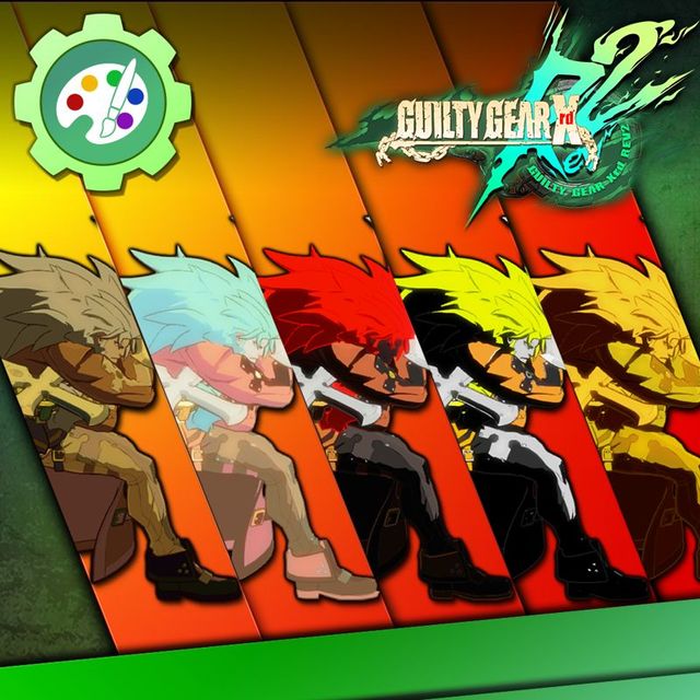 Game cover: Guilty Gear Xrd: Rev 2 - Character Colors: Leo Whitefang