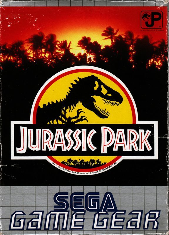 Game cover: Jurassic Park