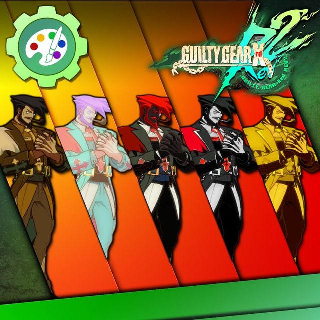 Game cover: Guilty Gear Xrd: Rev 2 - Character Colors: Slayer