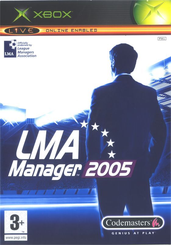 Game cover: LMA Manager 2005