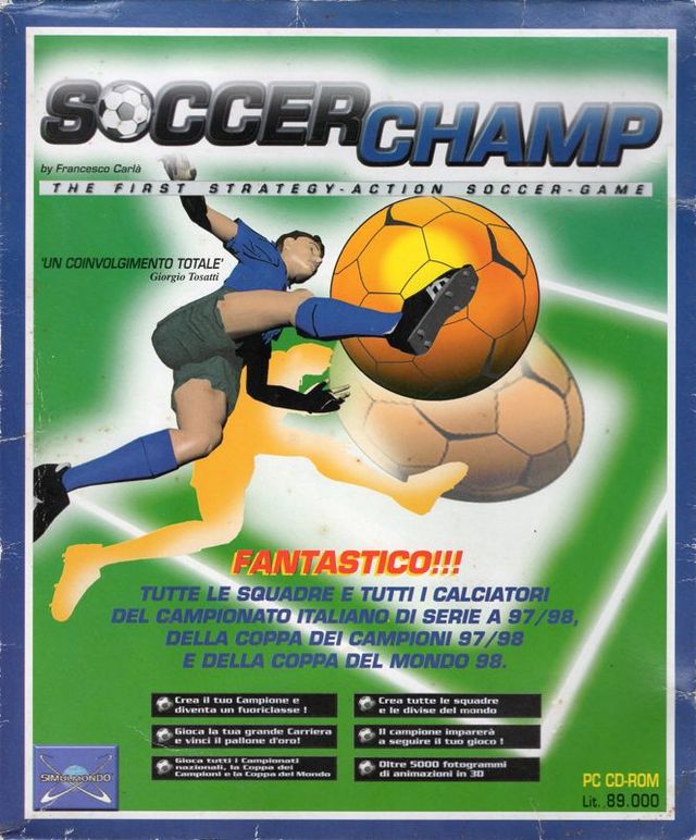 Game cover: Soccer Champ