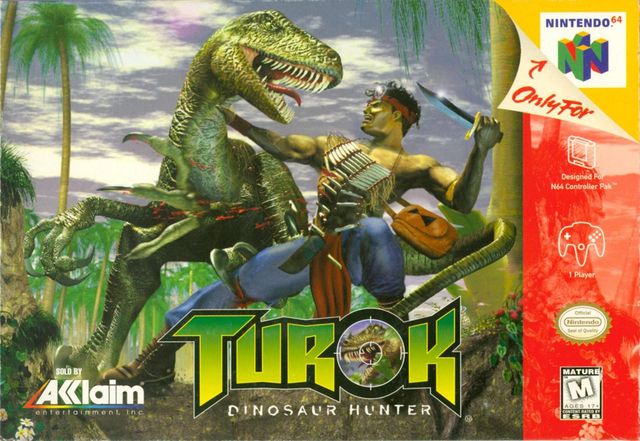 Game cover: Turok: Dinosaur Hunter