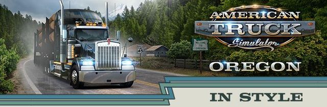 Game cover: American Truck Simulator: Oregon in Style