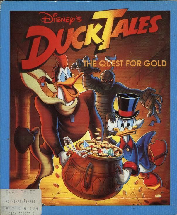 Game cover: Disney's Duck Tales: The Quest for Gold