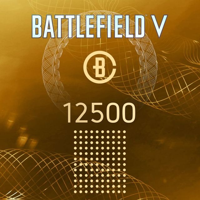 Game cover: Battlefield V:  12500 Battlefield Currency