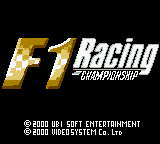 Game cover: F1 Racing Championship