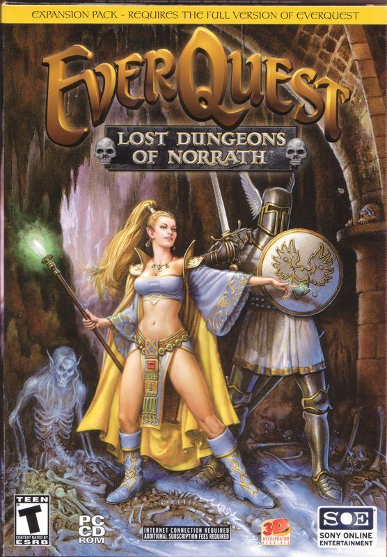 Game cover: EverQuest: Lost Dungeons of Norrath