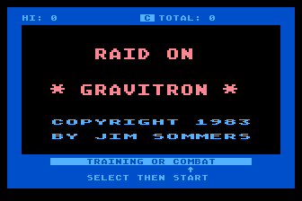 Game cover: Raid on Gravitron