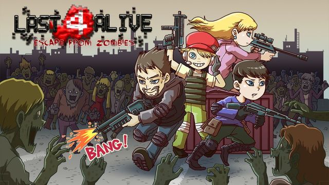 Game cover: Last 4 Alive: Escape From Zombies