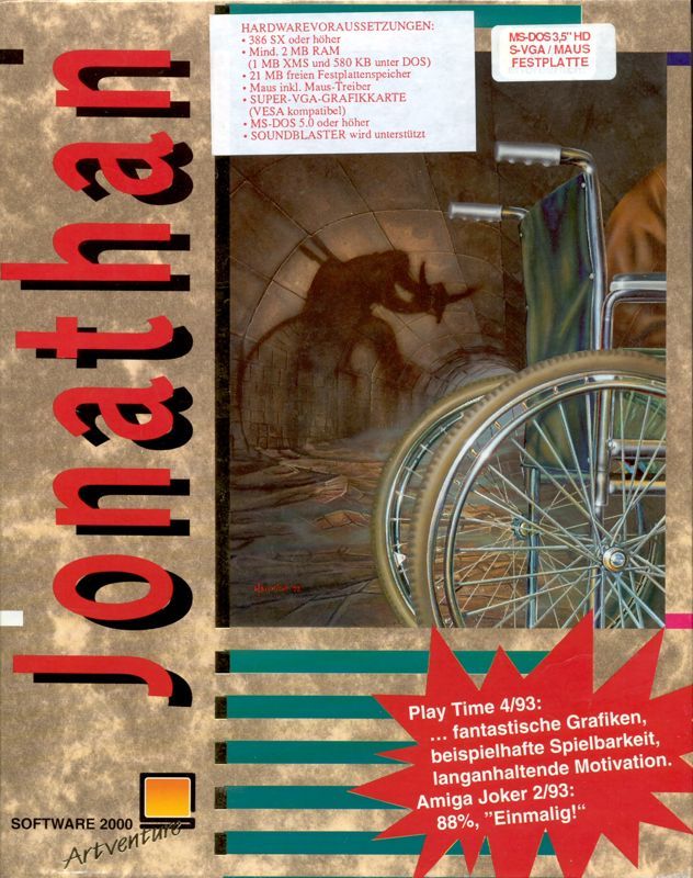 Game cover: Jonathan