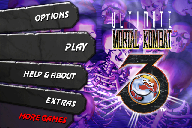Game cover: Ultimate Mortal Kombat 3